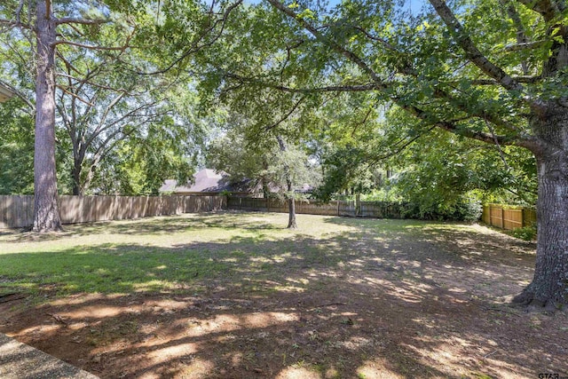 1737 Bearwood Ln, Tyler, TX 75703 - view of fenced backyard