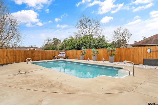190 Dwight Dr, Hawkins, TX 75765 - view of pool with a patio, a fenced backyard, and a fenced in pool
