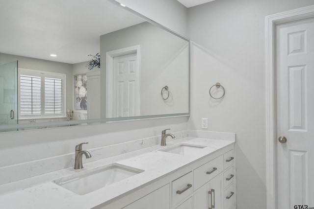 190 Dwight Dr, Hawkins, TX 75765 - full bathroom featuring double vanity and a sink