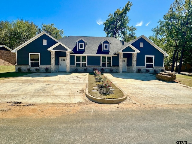 view of craftsman inspired home