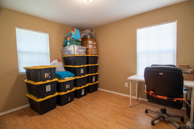 1225 S Fm 1002, Big Sandy, TX 75755 - office space featuring wood finished floors and healthy amount of natural light