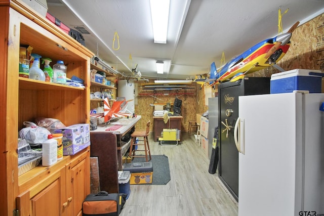 326 Ella Ln, Bullard, TX 75757 - storage area featuring water heater