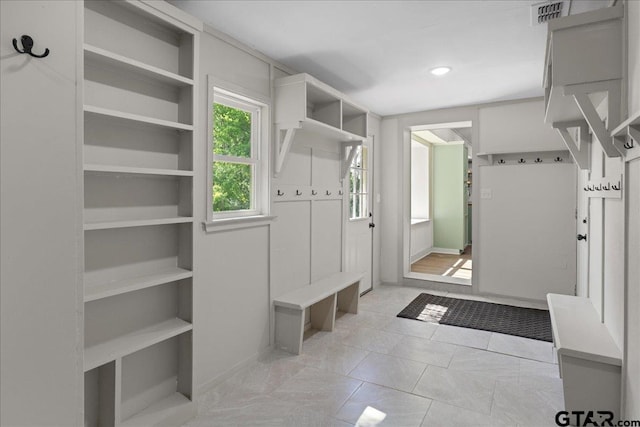 view of mudroom