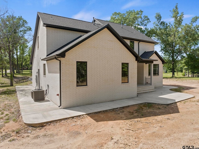 back of house featuring a patio area