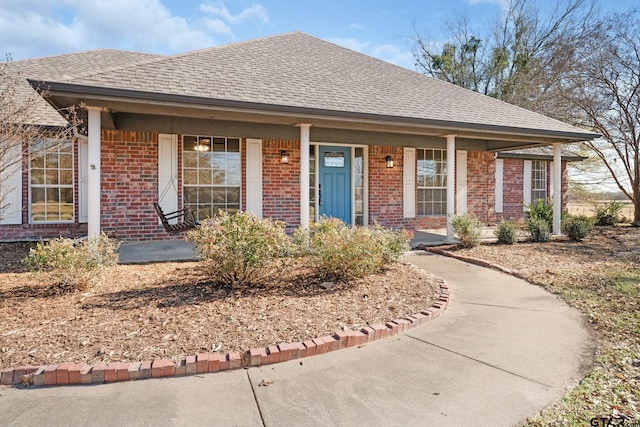 view of front of house with a porch