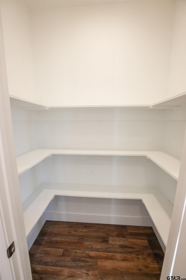 view of pantry