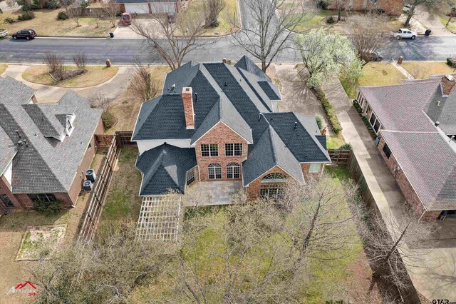 6309 Gleneagles, Tyler, TX 75703 - bird's eye view