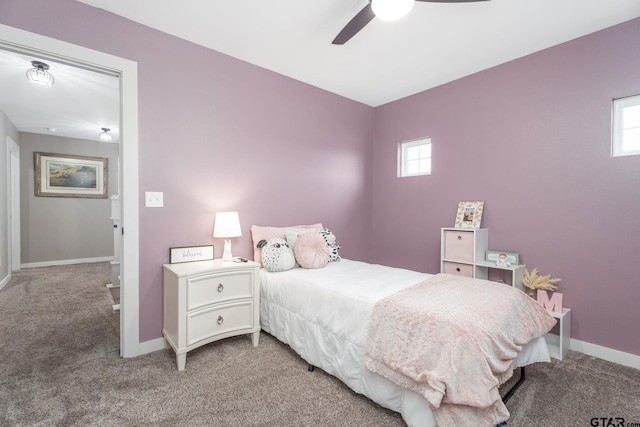 15365 Spring Oaks Dr, Lindale, TX 75771 - bedroom with light colored carpet and a ceiling fan