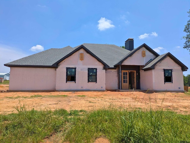13990 Cedar Vis, Tyler, TX 75704 - view of front of home with a chimney and a shingled roof