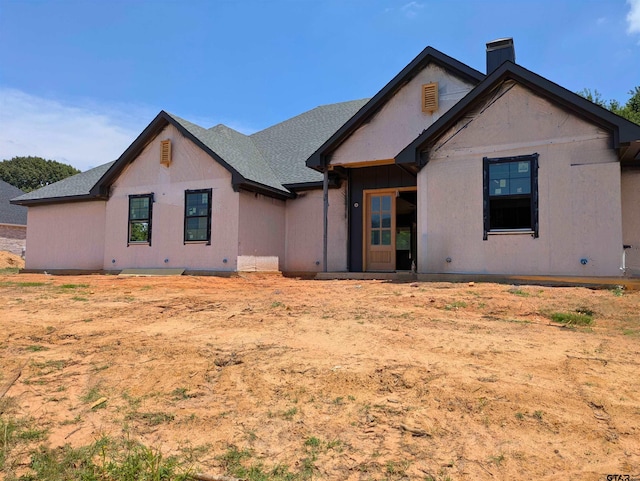 13990 Cedar Vis, Tyler, TX 75704 - back of property featuring a chimney