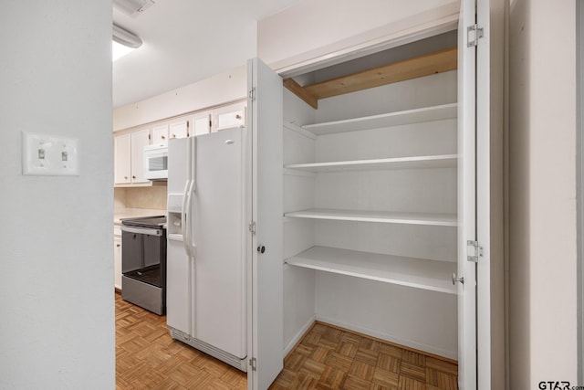 storage area featuring visible vents