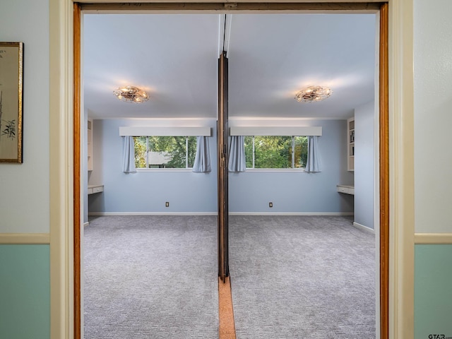 empty room featuring carpet floors