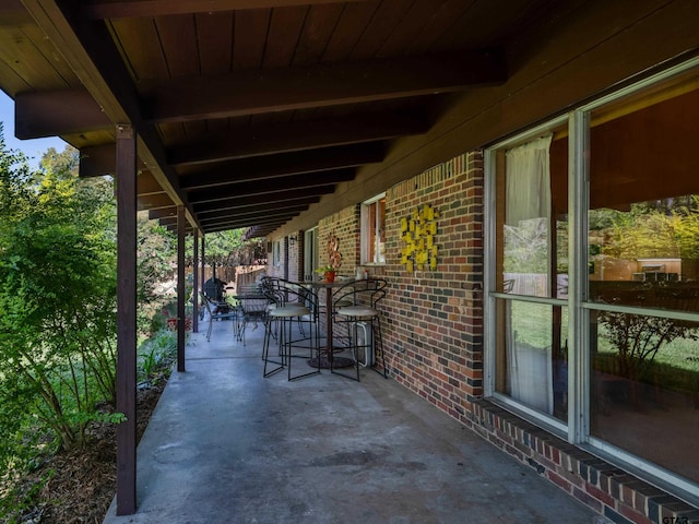 view of patio / terrace