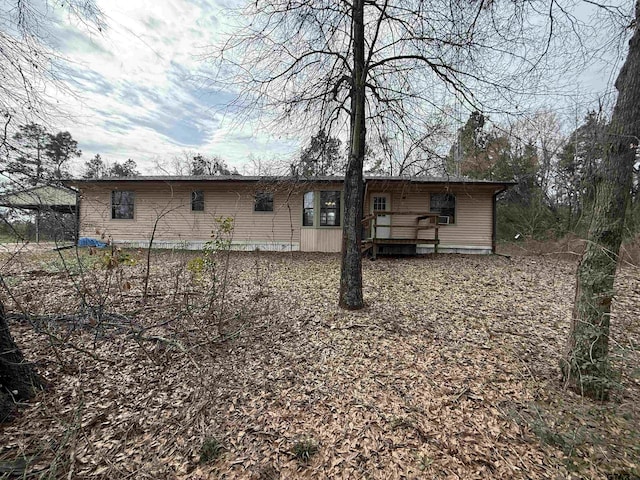 view of rear view of house