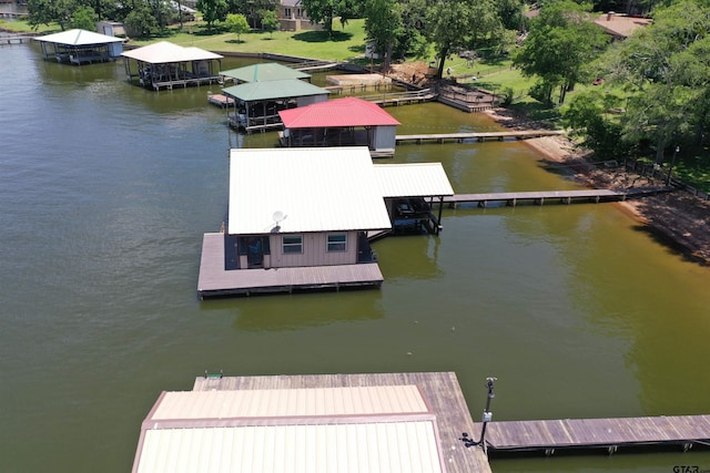 17044 Deer Run Dr, Bullard, TX 75757 - dock with a water view