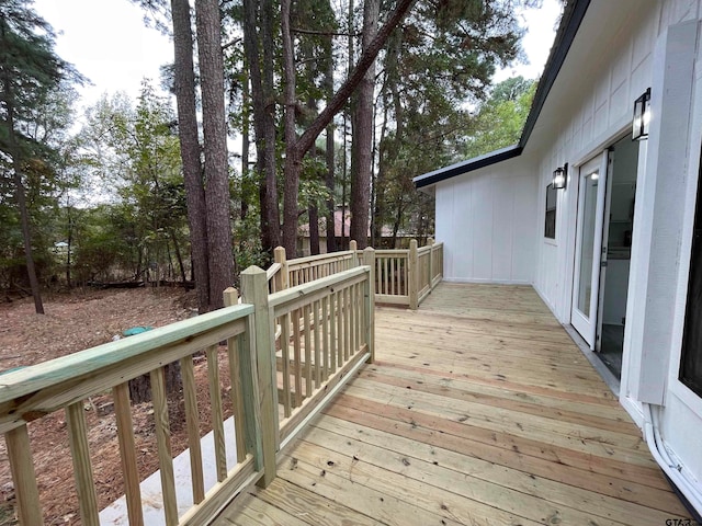 view of deck