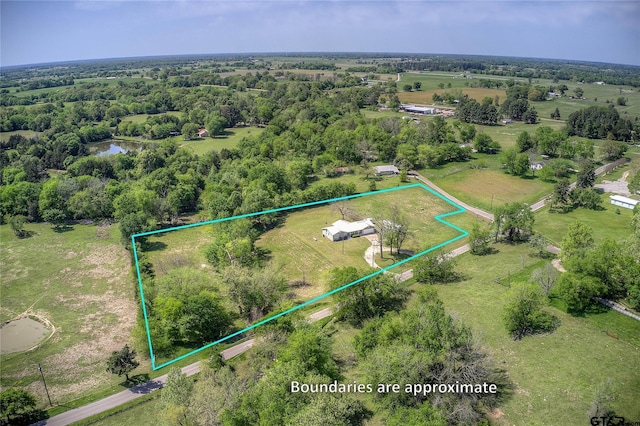 356 County Road 1439, Sulphur Springs, TX 75482 - aerial view featuring a rural view