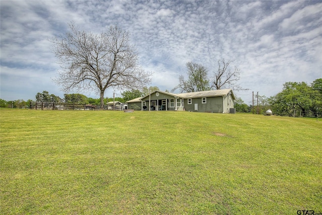 356 County Road 1439, Sulphur Springs, TX 75482 - view of yard featuring fence