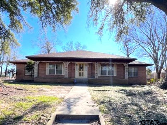 view of ranch-style house