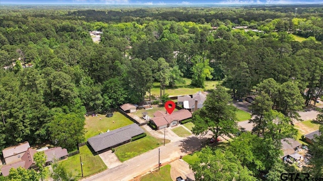 303 Westwood Dr, Troup, TX 75789 - view of property location featuring a heavily wooded area and nearby suburban area