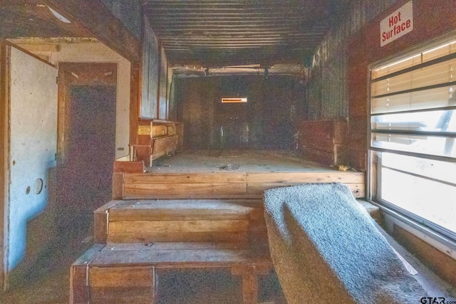 view of stairway
