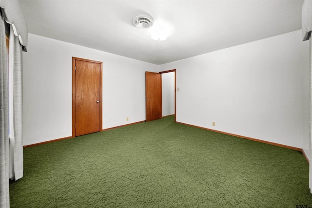 unfurnished bedroom with carpet