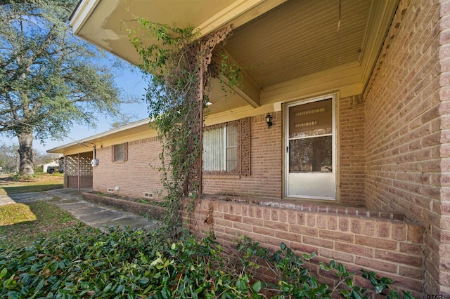 view of entrance to property