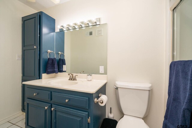 431 Gifford St, Rusk, TX 75785 - bathroom featuring vanity and tile patterned floors