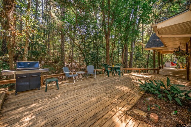 431 Gifford St, Rusk, TX 75785 - deck featuring area for grilling