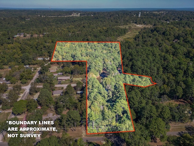 431 Gifford St, Rusk, TX 75785 - aerial view of property's location with property boundaries highlighted