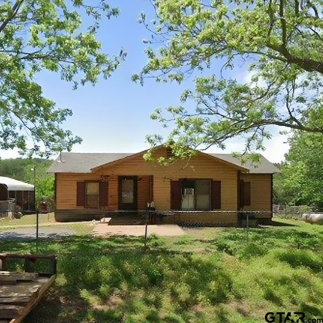 view of rear view of house