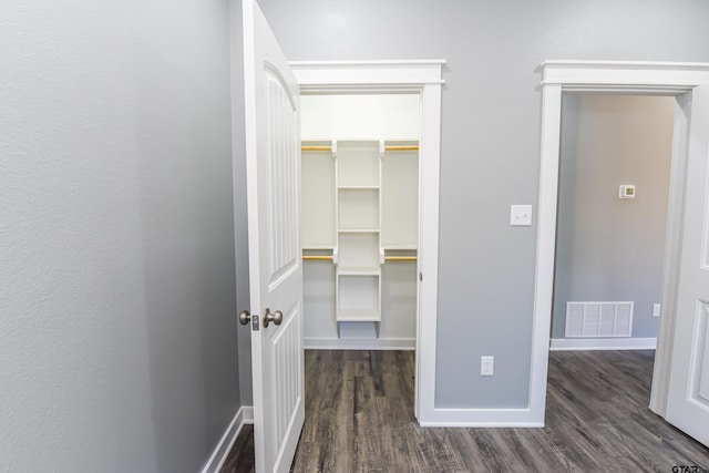 view of closet