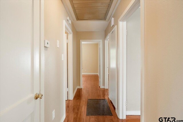 1931 S Wiley, Tyler, TX 75701 - hall with wood finished floors and baseboards