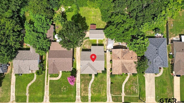 1931 S Wiley, Tyler, TX 75701 - aerial perspective of suburban area