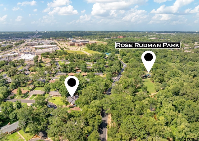312 Savannah Dr, Tyler, TX 75703 - bird's eye view