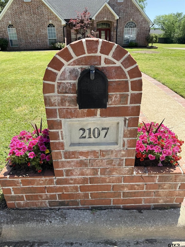 2107 Baylor Dr, Jacksonville, TX 75766 - community / neighborhood sign featuring a yard