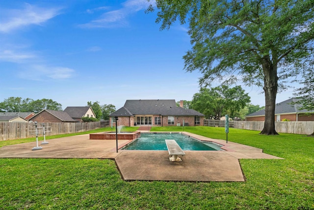 2107 Baylor Dr, Jacksonville, TX 75766 - view of swimming pool with a patio area and french doors