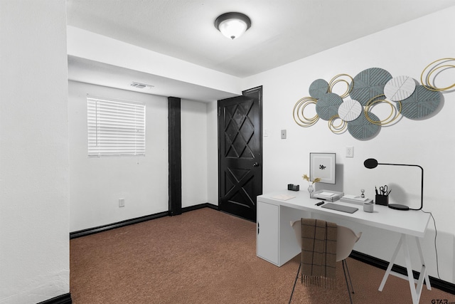 371 Shadybrook Dr, Bullard, TX 75757 - home office featuring carpet floors and baseboards