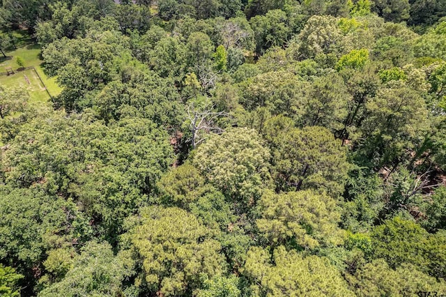 14677 County Road 2337, Tyler, TX 75707 - drone / aerial view of a heavily wooded area