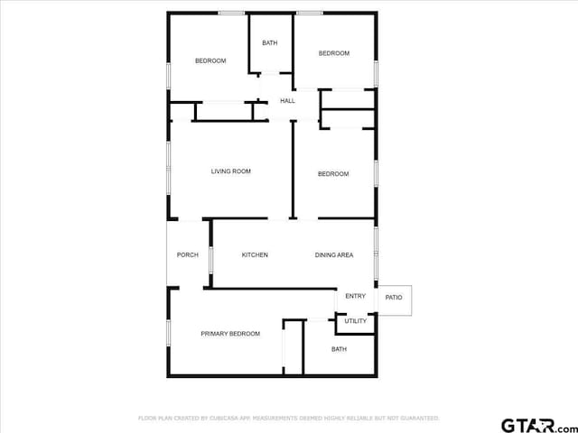 1612 Woodland Hills Dr, Tyler, TX 75701 - view of floor plan / room layout