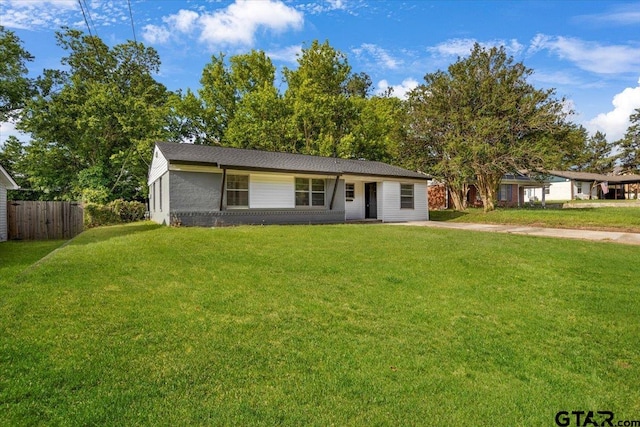 1612 Woodland Hills Dr, Tyler, TX 75701 - view of ranch-style home