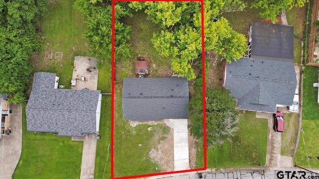 1612 Woodland Hills Dr, Tyler, TX 75701 - aerial view