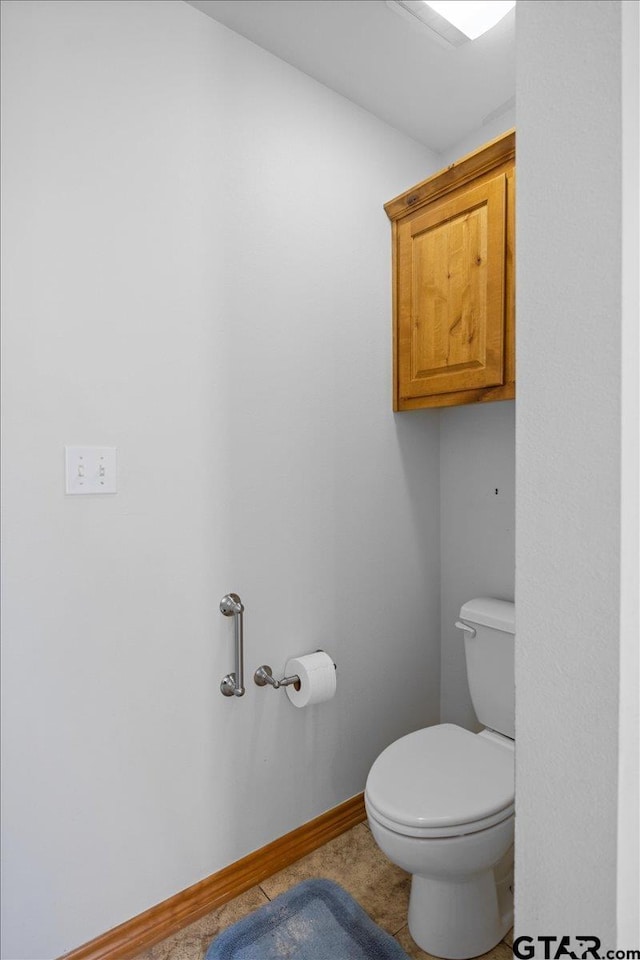 bathroom with toilet