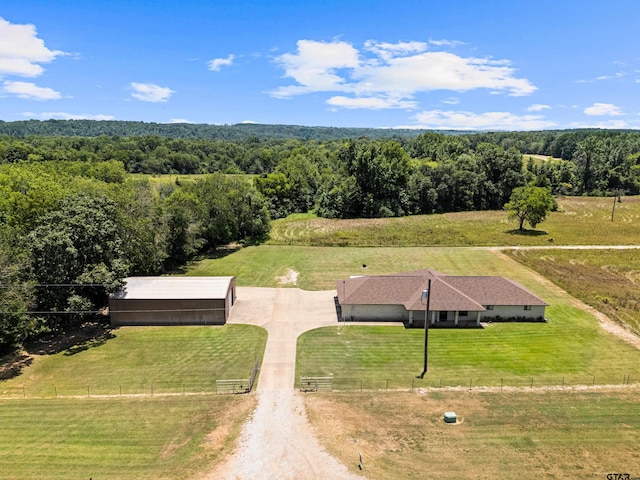 10929 County Road 41, Tyler, TX 75706 - view of rural area featuring a forest