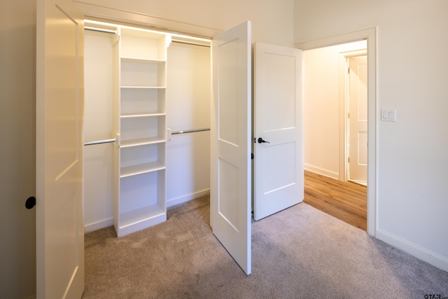 view of closet