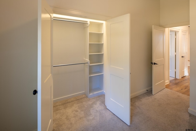 view of closet