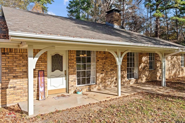 view of rear view of house