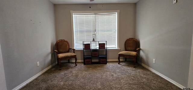 7506 Romans Rd, Athens, TX 75751 - living area with carpet floors and baseboards