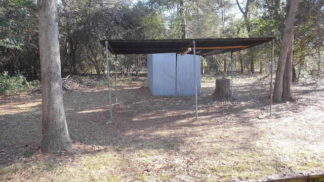 view of outbuilding with an outbuilding