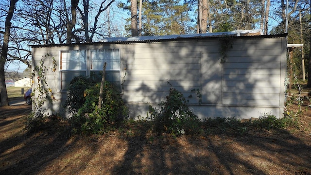 view of side of property
